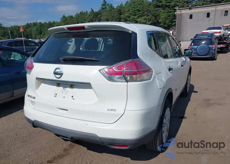 2016 Nissan Rogue S/Sl/Sv z USA, uszkodzony, nr VIN KNMAT2MV0GP685924